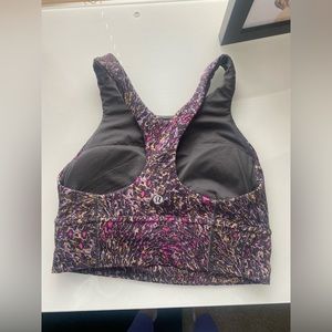 Lululemon Wunder Train Long Line Bra Size 6